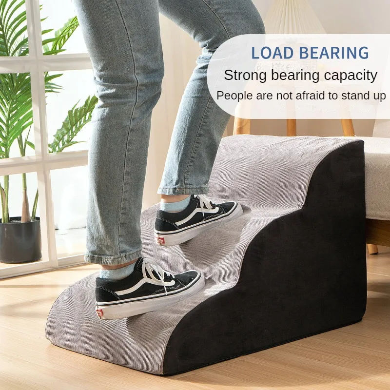 

Household Small Memory Foam Sofa Stairs for Dog and Cat, Bed Ladder, Non-Slip Pet Supplies, 2 Step, 3 Step, 4 Step