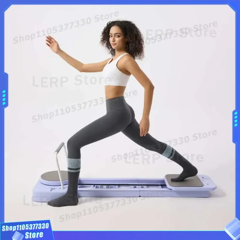 Portable Pilates Reformer Board Home Gym Fitness Equipment Waist Trainer Yoga Stretching Machine Core Strength Workout Tool