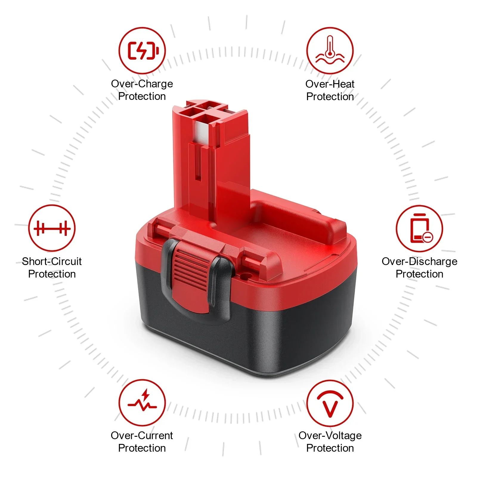 12V For Bosch BAT043 BAT120 BAT045 BAT046 BAT139 BAT049 BAT038 BAT040 GSR Screwdriver Battery 3.0Ah