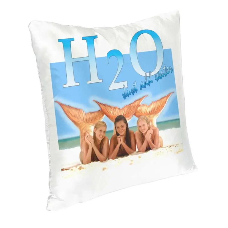 H2O Just Add Water Cushion Cover Double-sided Print Throw Pillow Case for Car Cool Pillowcase Home Decorative