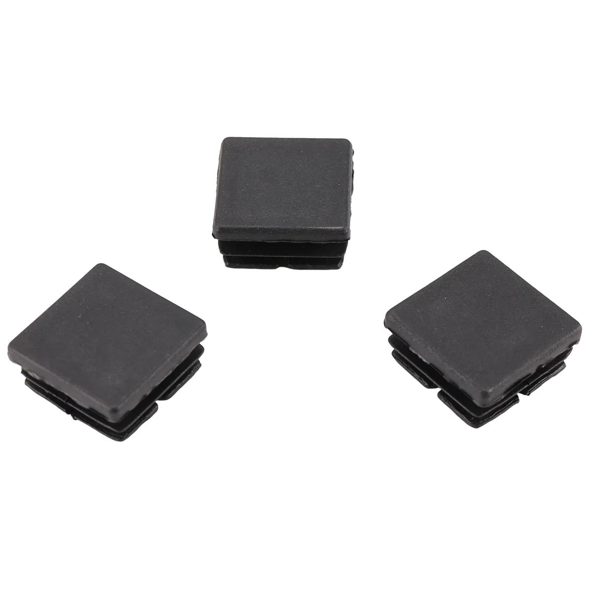【Price-Drop!】200Pcs 1 Inch Square Tube End Cap Plastic Plugs Tube End Caps Post Pipe Cap Cover Tubing Insert Chair Glide Plugs