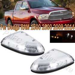 PMFC Car Front Side Review Mirror Turn Signal Light Indicator Blinker Repeater Lamp For DODGE RAM 1500 2009-2013 68064948AA