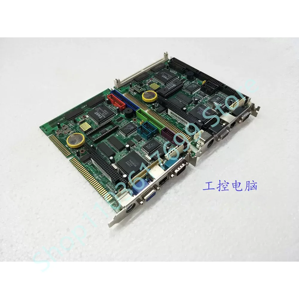 1PCS For ICOP 386 Half-length Card 386 Class Industrial Control Motherboard 386+VGA+NET