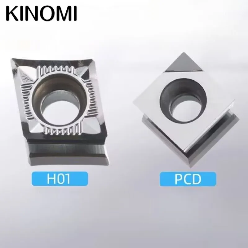 

CNC Aluminum Blade Diamond CCGT060202-AK H05 060204 Outer Circle Inner Hole Lathe Diamond Blade