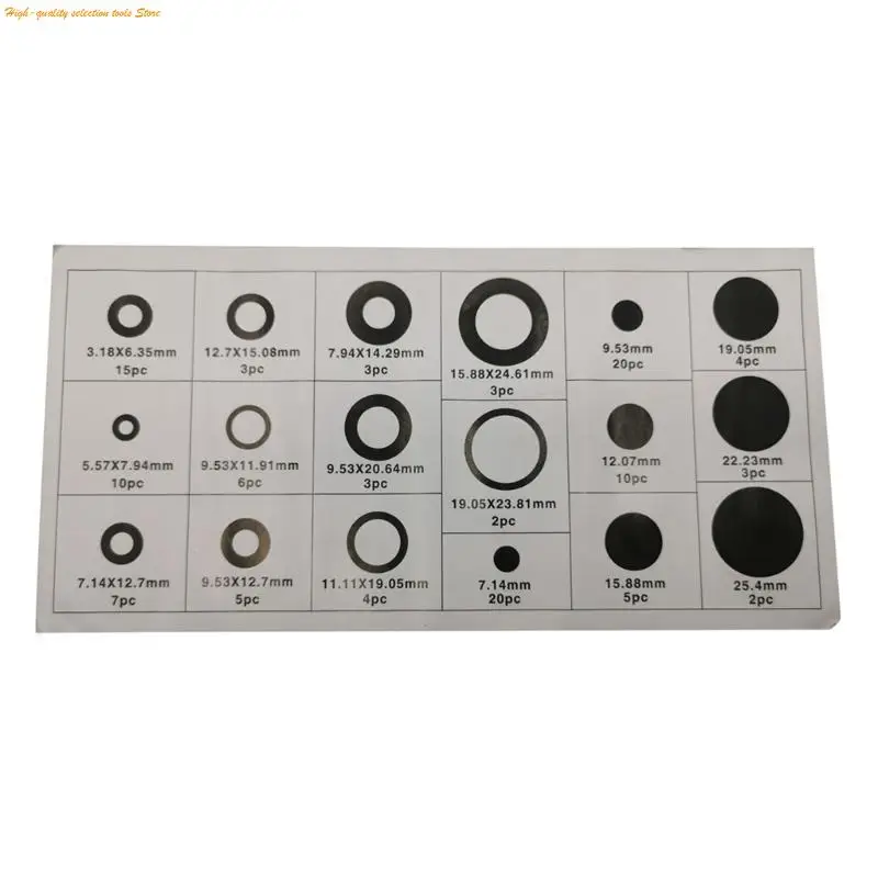 203F Rubber Grommet Electrical Gasket Rings Assortment for Protecting Wire