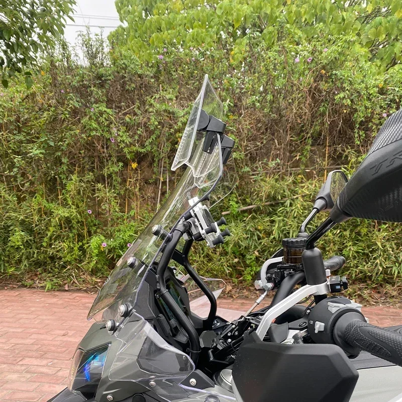 For Benelli TRK502X TRK251X TRK702X TRK 251 702 800 502 X Universal Motorcycle Sport Windshield Viser Visor Deflector WindScreen