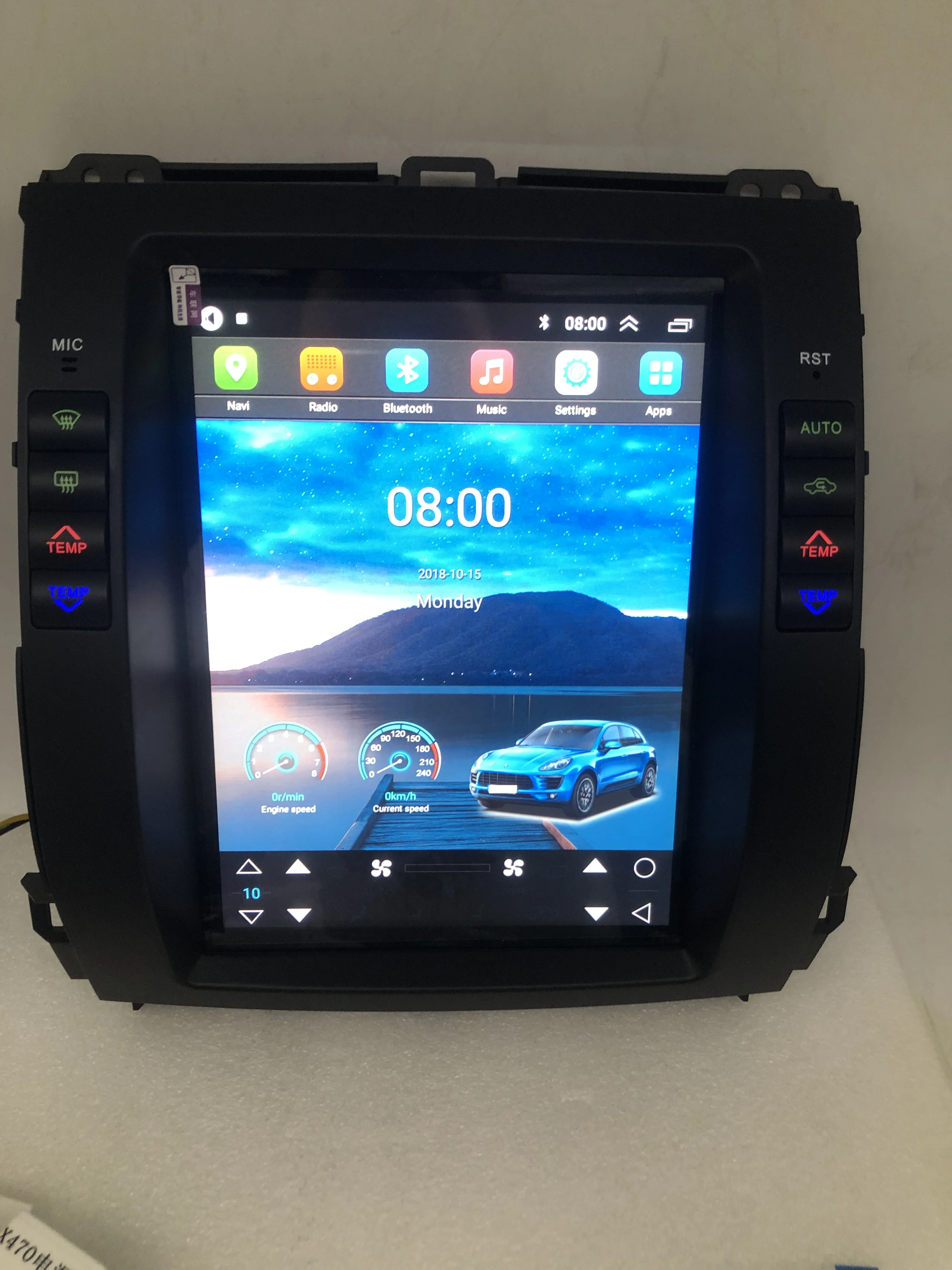 Android 13 für toyota land cruiser prado 120 2003-2009 autoradio multimedia video player stereo gps 2din 1 din