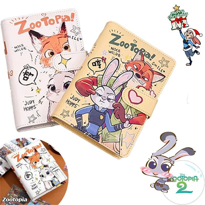 

Блокнот Disney Zootopia (Зверополис) с магнитной застежкой, формат А6, из мягкой кожи, для заметок, школьные принадлежности, канцтовары, подарки для детей