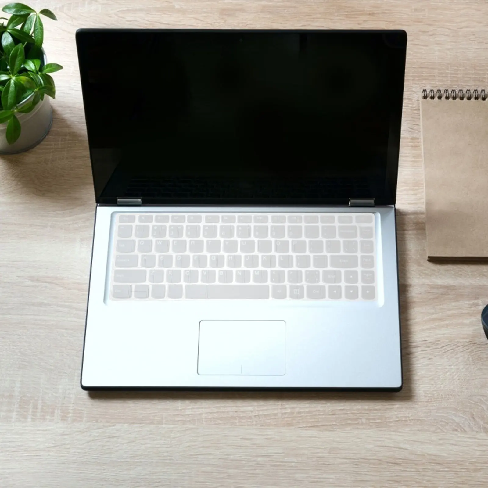 

Ultra Thin Soft Silicone Keyboard Protective Film Individual Key Molded Fit for Laptop Backlit Keyboard Spill Dust Wear