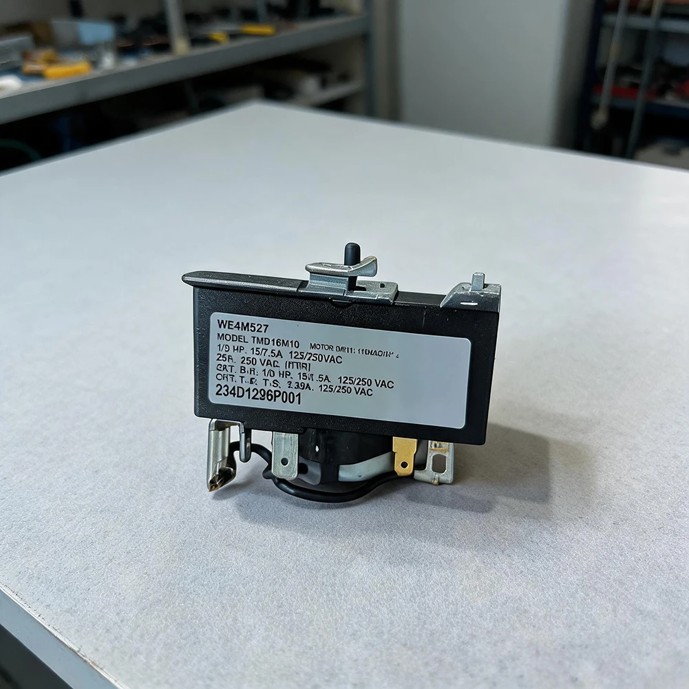 WE4M527 Dryer Timer Assembly Compatible with For GE Electric Clothes Dryer Models Specified for TMD16M10 234D1296P001 Use