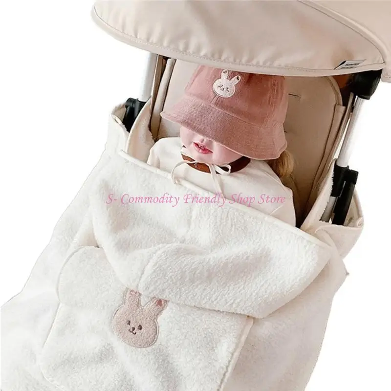 

85AE Стильная детская коляска с ветрозащитной накидкой Модная и функциональная шаль для коляски