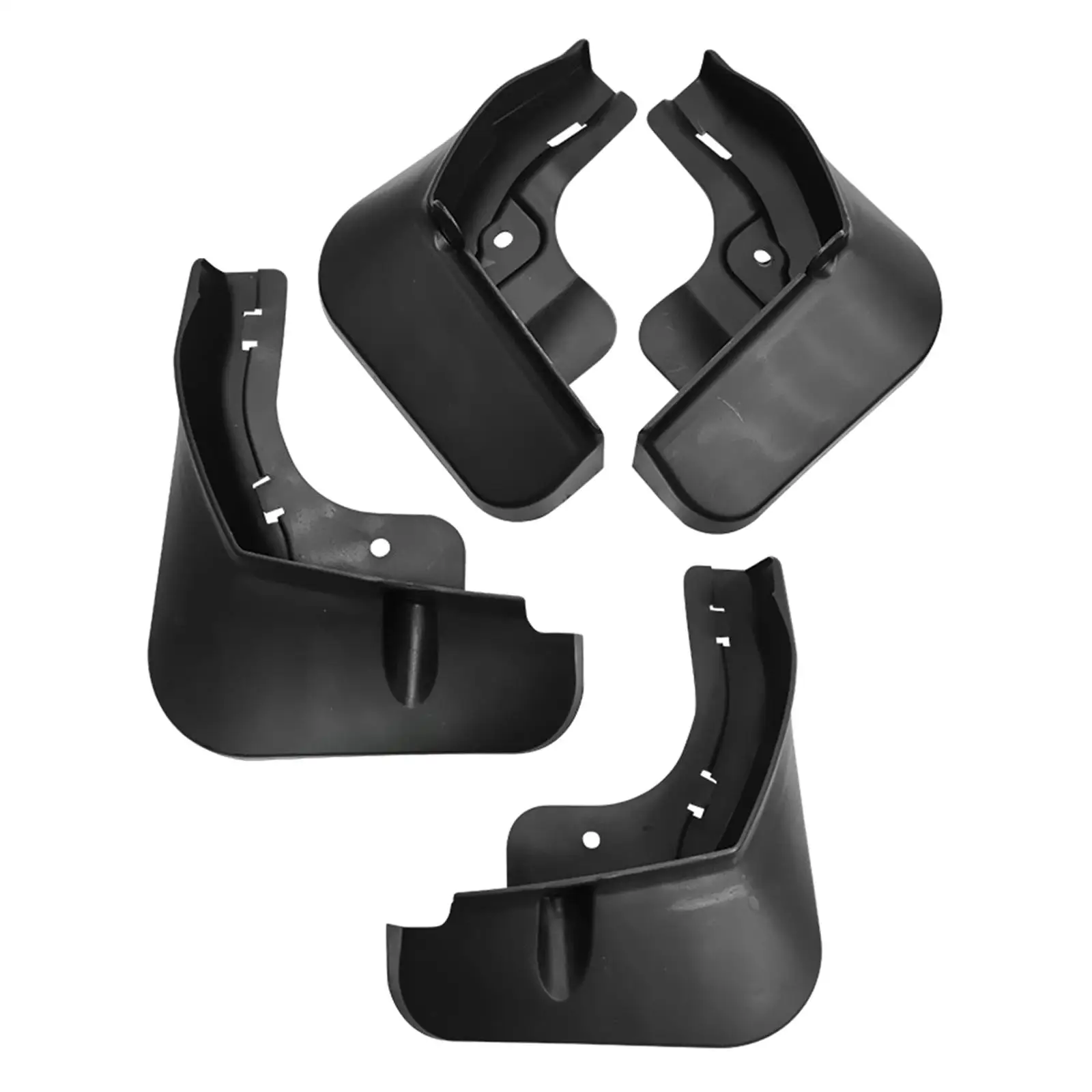 

4x Car Mudguard Fenders Easy to Install Accessories Replacement Professional Front Rear Muds Flaps for Byd Yuan Plus 2022