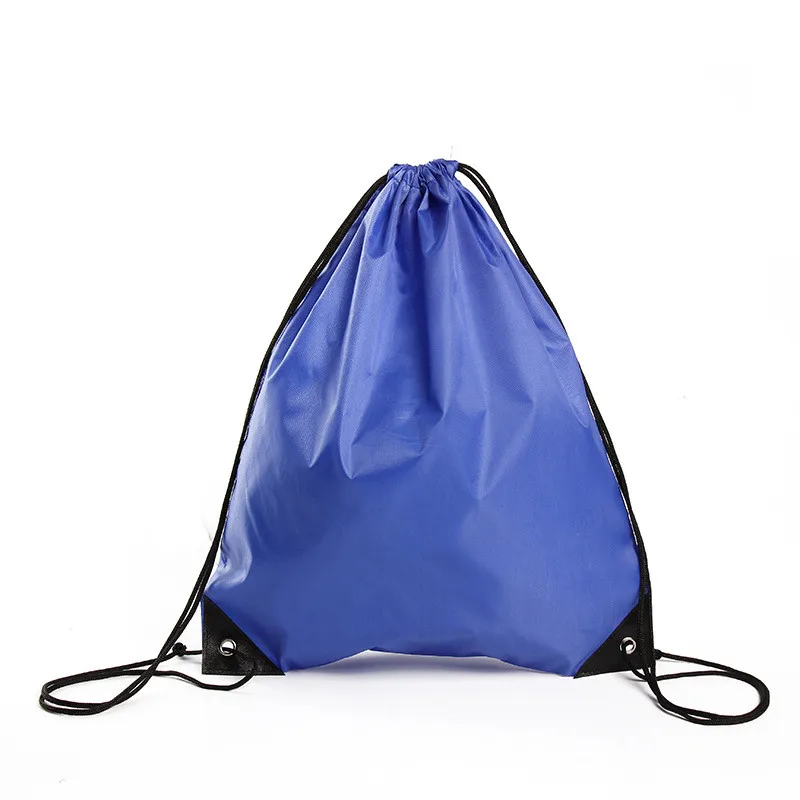 Waterproof Sports Riding Backpack Gym Drawstring Shoes Clothes Organizer Pack Portable Drawstring Bag Oxford Students Backpack