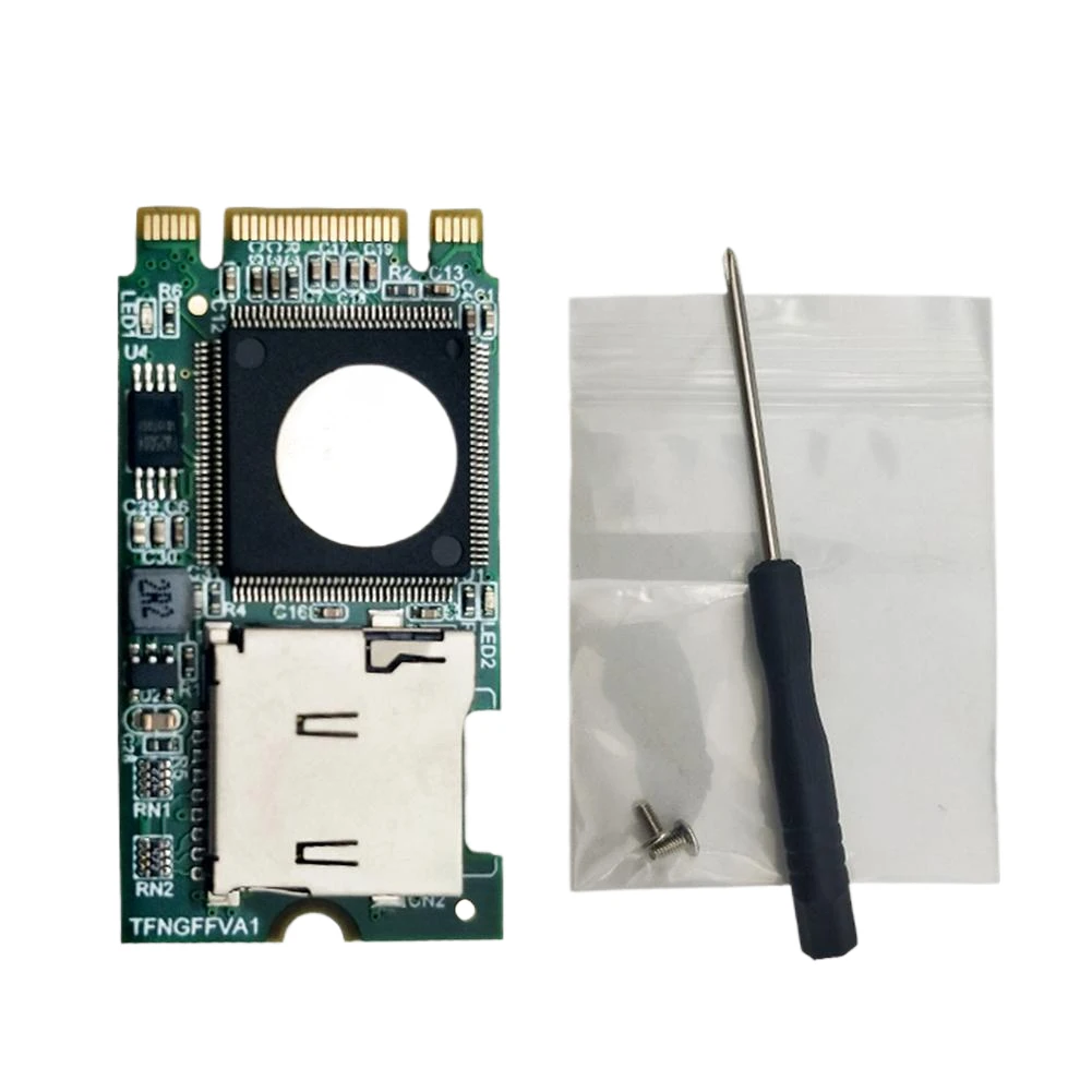 Cartão adaptador TF Micro SD para M2NGFF Cartão TF para leitor de cartão TF chave M2NGFF B + M