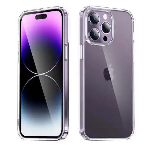 Stötsäkert silikonskal med genomskinligt bakstycke för iPhone 13 11 14 Pro Max 12 Mini, bakstycke för iPhone 15 16 PRO 15 PLUS 16E XS MAX XR 10 best sales Genomskinligt iPhone 11-skal - №10