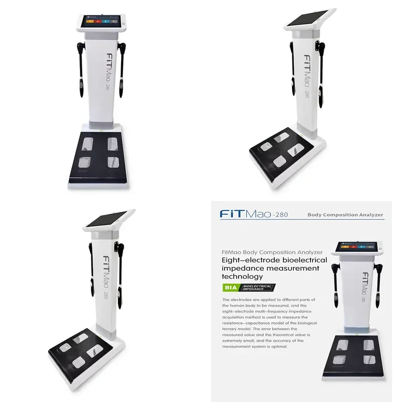 Latest Human Fat and Muscle Analyzer with Bioimpedance Machine and Printer for Bioelectrical Impedance Analysis