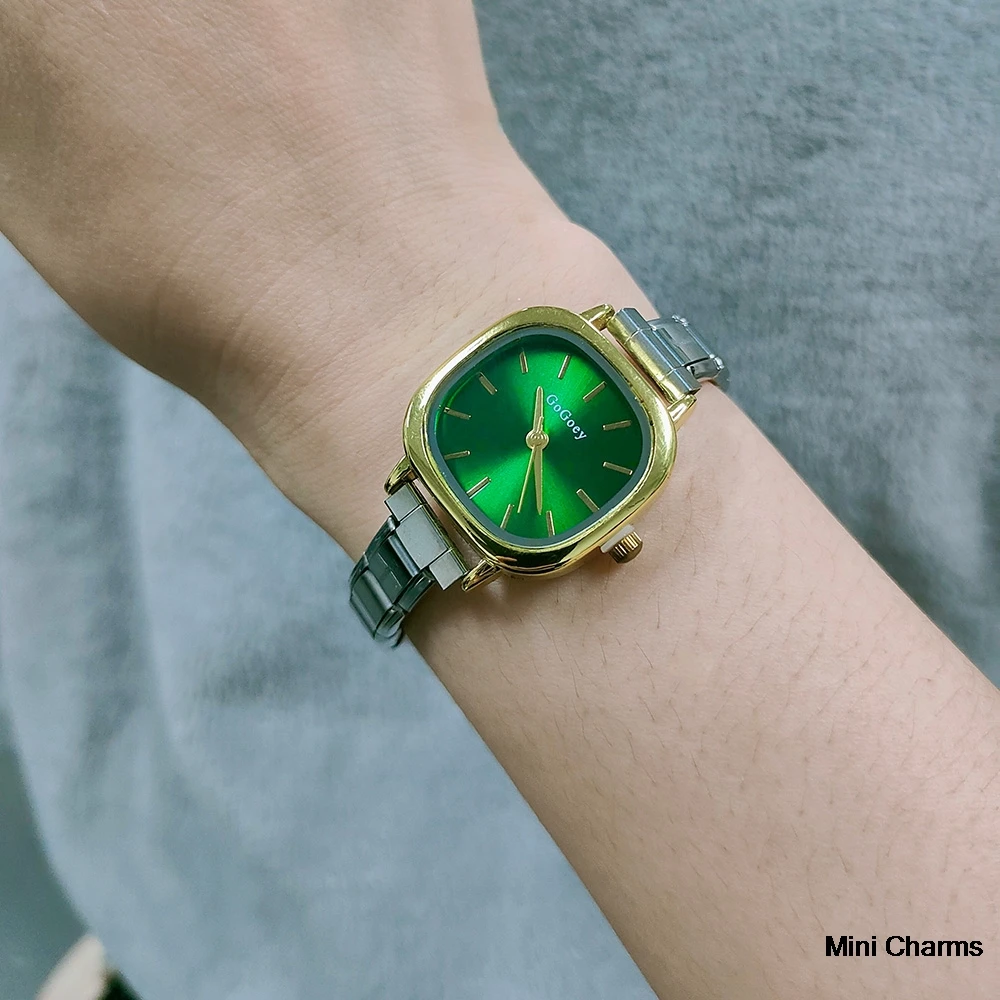 

Модные кварцевые часы, нежные новые подарки на день рождения, женские и мужские ремешки из нержавеющей стали, ширина 9 мм, повседневные трендовые квадратные часы