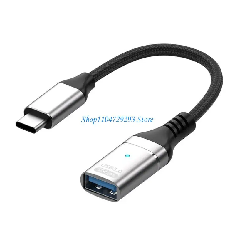 

Y2GD USB C OTG Cable 10Gbps Transfer for Gaming Controllers Nylon Braided Type C Cord