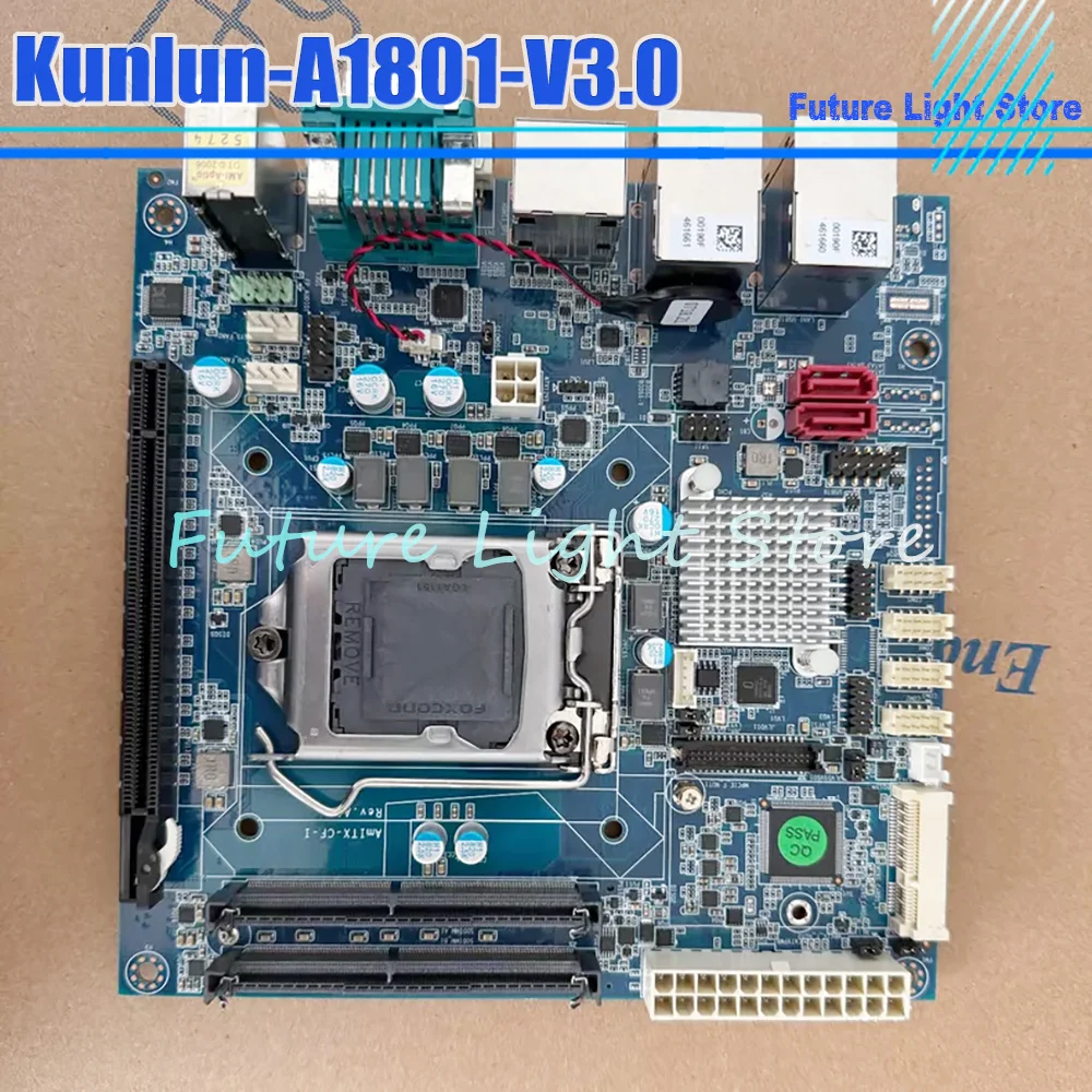 AmITX-CF-I-H310 Industrial Control Motherboard Supports Gigabit Ethernet Ports