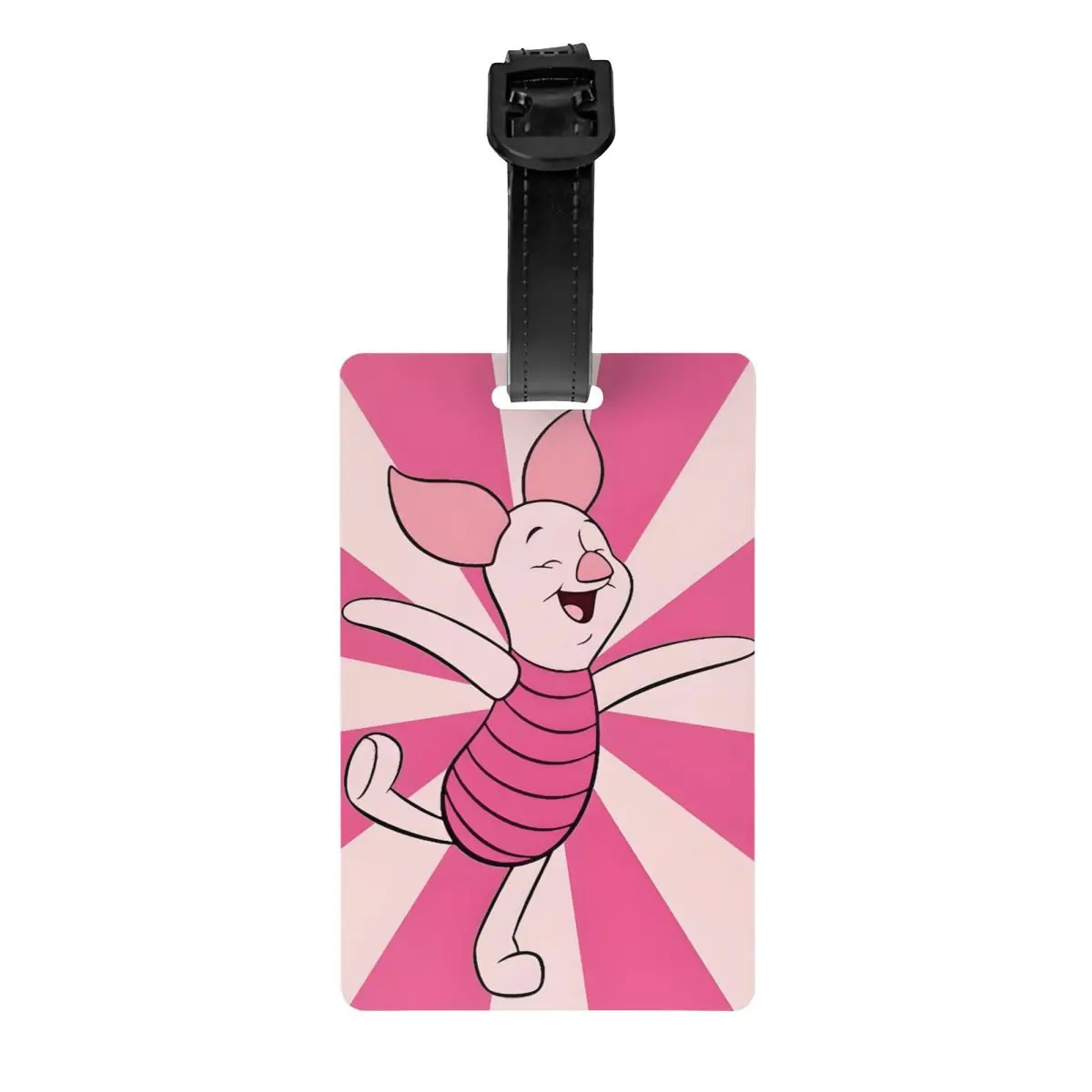 

Пользовательские забавные мультяшные поросята, большой фильм, багажная бирка, защита конфиденциальности, багажные бирки, дорожные сумки, этикетки, чемодан