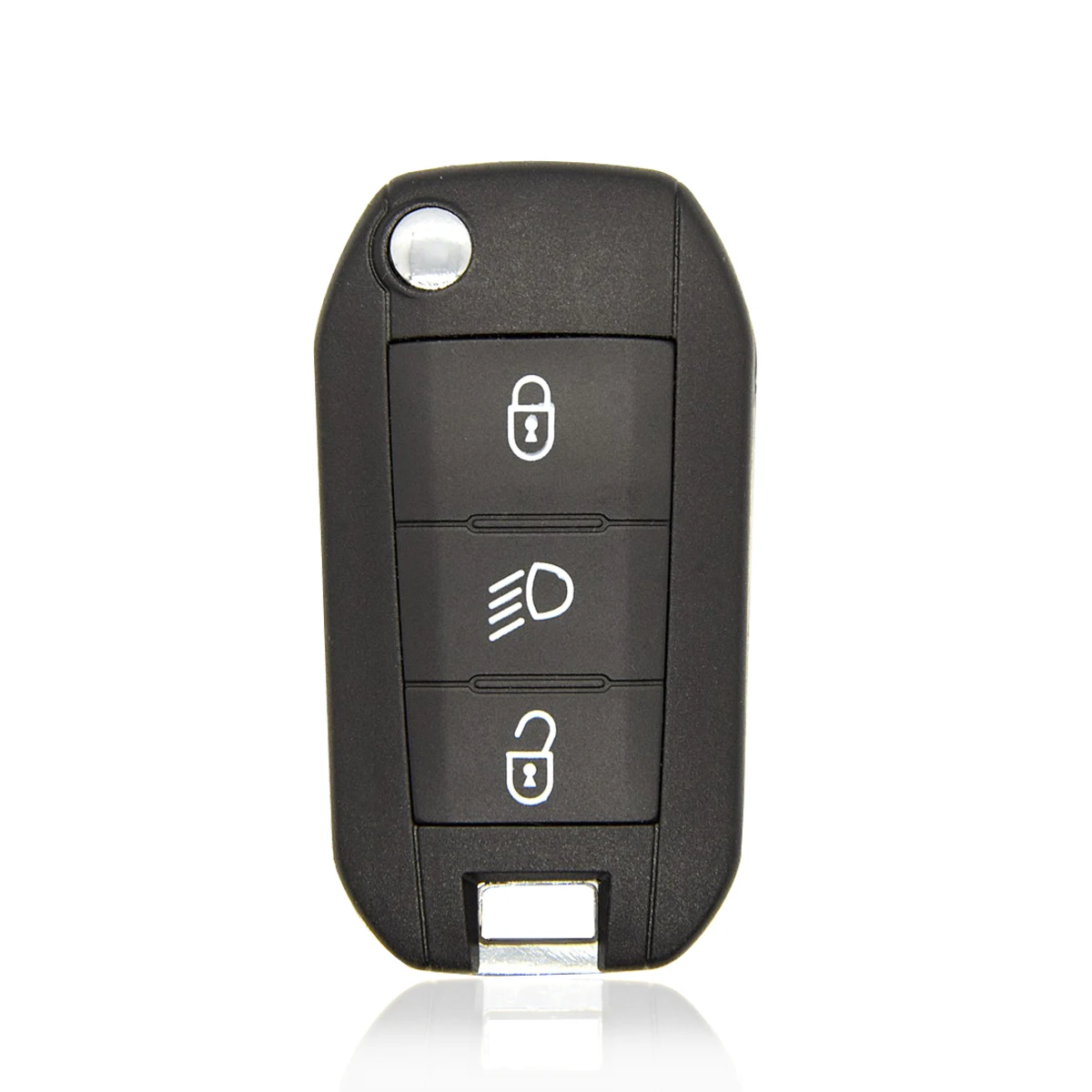 Okey Remote Car Key Shell Replacement Case For Peugeot 508 208 2008 308 3008 5008 Citroen C3 C4 C4L 3 Button HU83/VA2 Blade