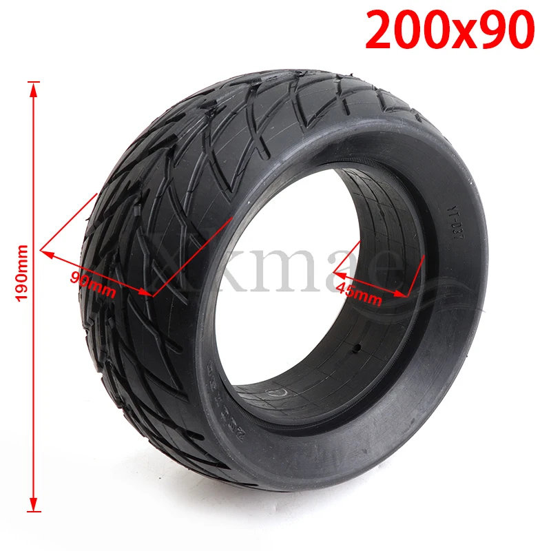 200x90 Solid Tyre 8 inch Tire 200*90 for Folding Electric Scooter 8-inch E-Scooter Pocket Bike Accessories