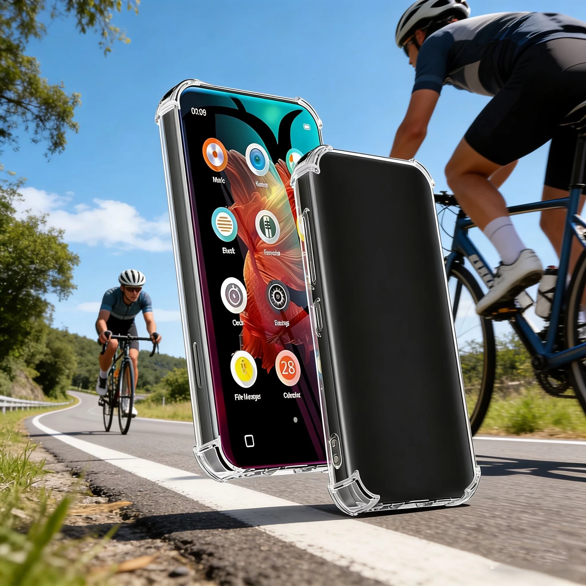 Etui na odtwarzacz MP3 Innioasis G1 i G3, przezroczysta osłona TPU na odtwarzacz MP3, odporna na zarysowania, amortyzująca wstrząsy, etui 4.0 cala, krystalicznie przezroczyste. — zdjęcie produktu 5