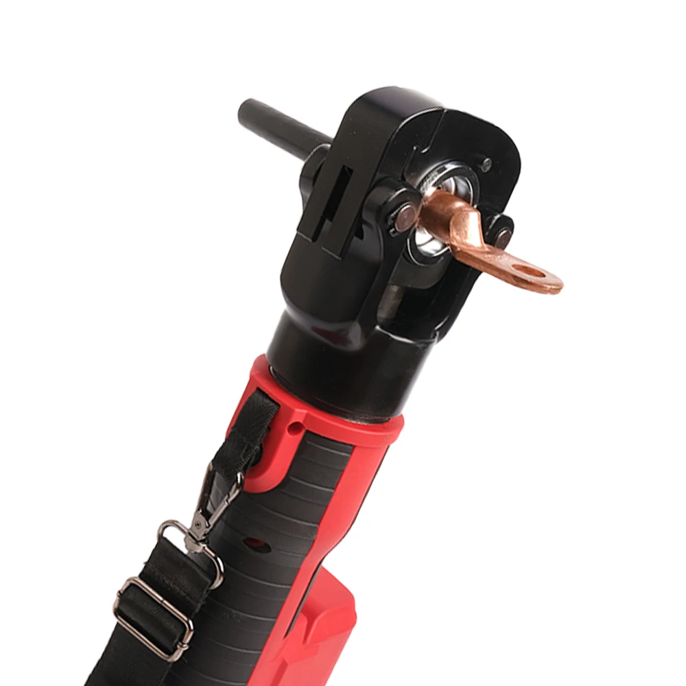 

Fast Continuous Crimping Pliers Cordless Battery Hydraulic Powered Tool For Cable Lugs Construction Made Of Steel