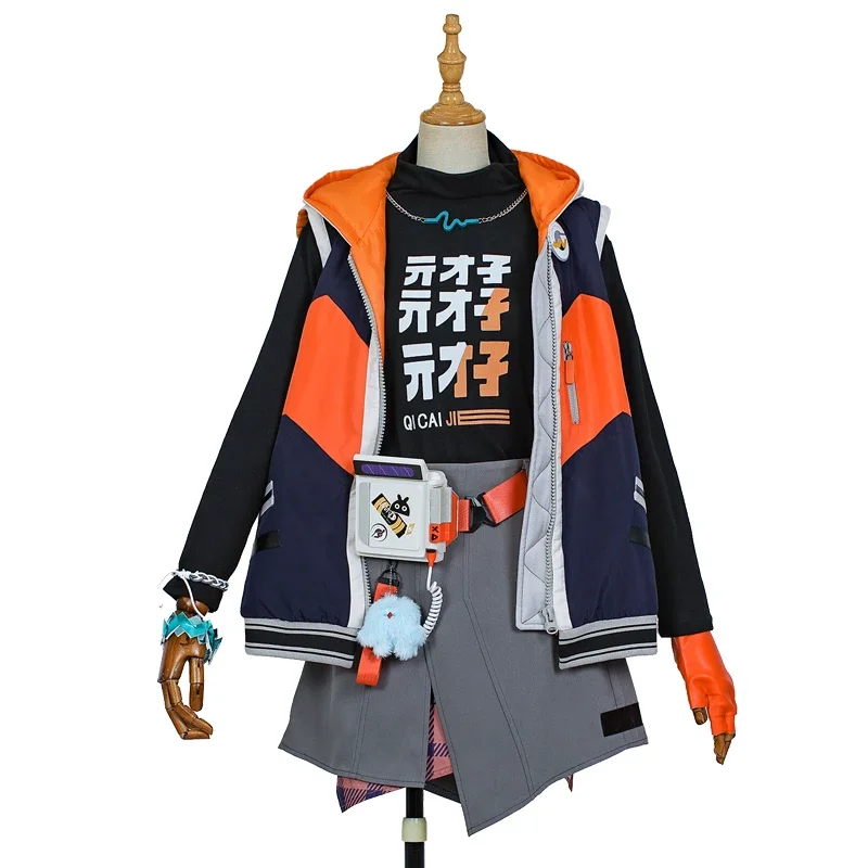 سلسلة UWOWO Collab: لعبة Zenless Zone Zero Cosplay/ZZZ كوسبلاي بيل كوسبلاي فستان مُصمم حسب الطلب لعبة الهالوين