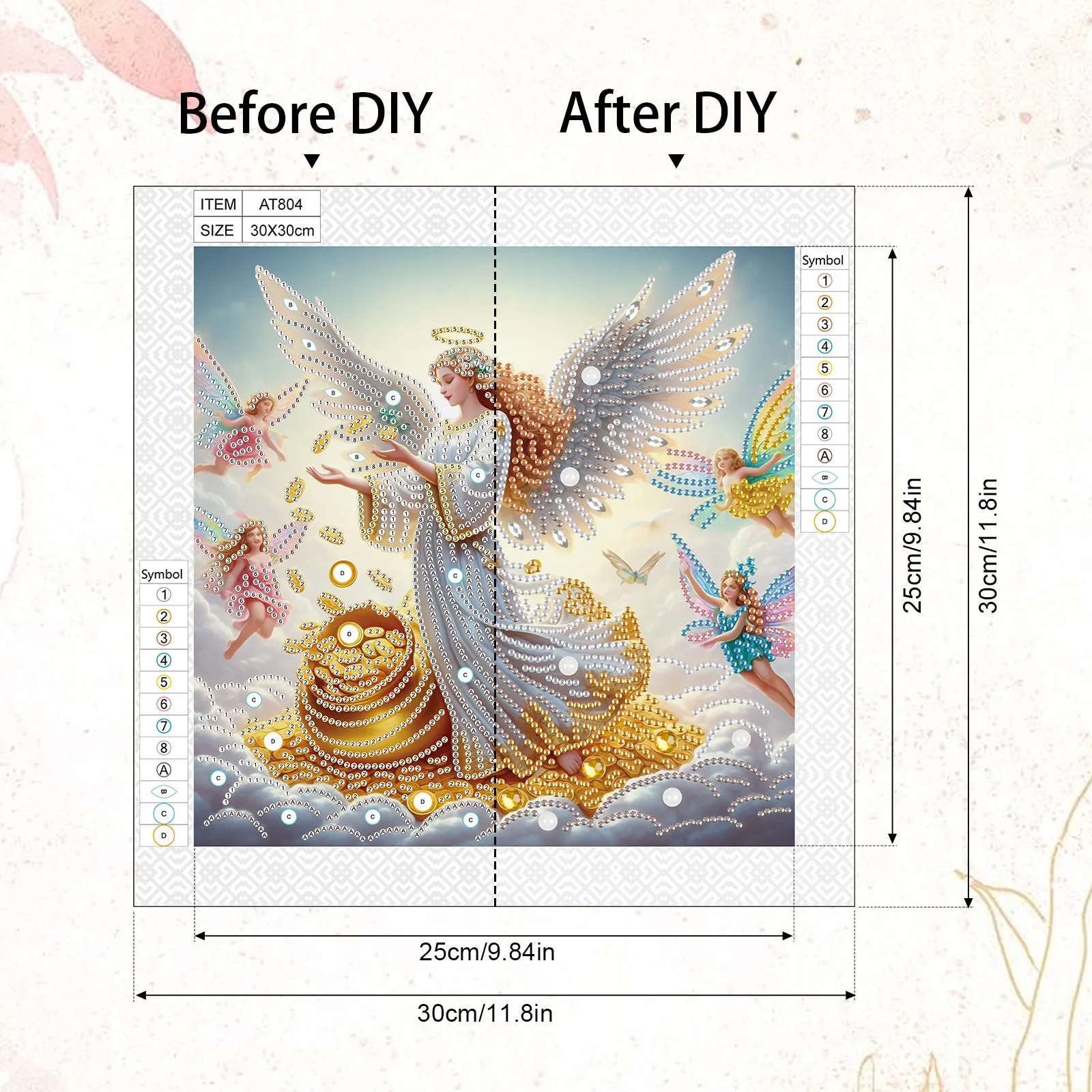 DIY Goddess Angel Special Shape Diamond Art Kit for Beginners and adults,Diamond Art Painting Kits for Home Wall Decoration Gift
