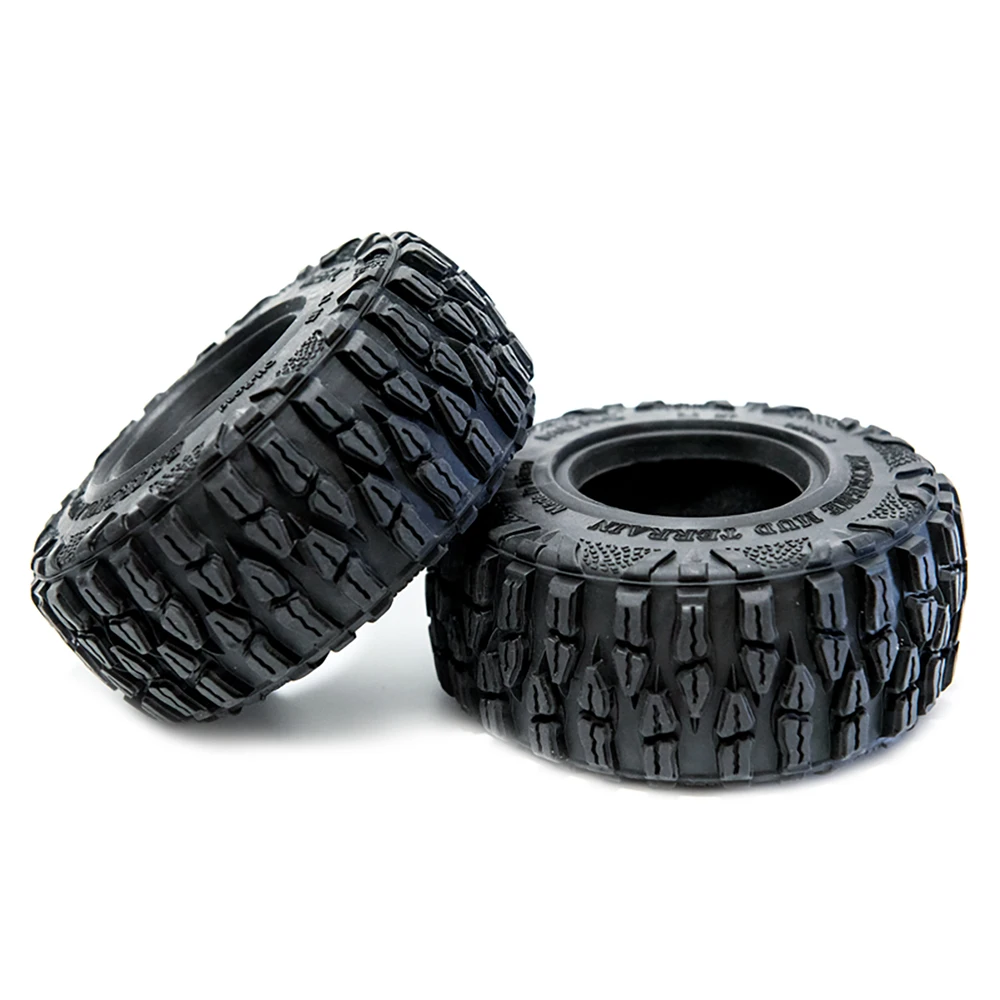 2/4 قطعة 2.2 بوصة الإطارات المطاطية 120*45 مللي متر عجلة الاطارات ل 1/10 RC الزاحف محوري SCX10 90046 RC قطع غيار السيارات #4