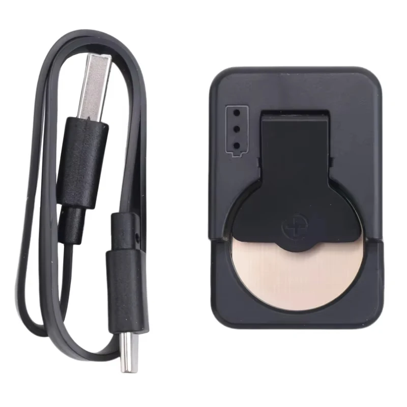Button-Bettery-Ladegerät, wiederaufladbar, Lithium, für LIR1025/1220/2016/2025/2032/2430/2450 Batterieladegerät Typ C mit LED-Anzeige