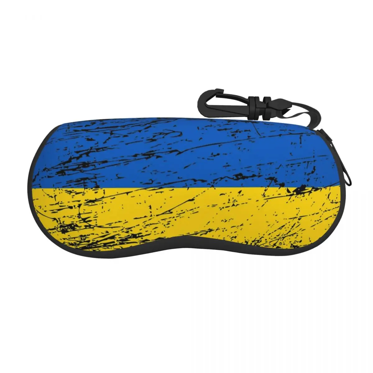 Ukraine Flag Ukrainian Sunglasses Soft Case Neoprene Zipper Ukraine Shell Eyeglass Case Custom Protective Box For Glasses