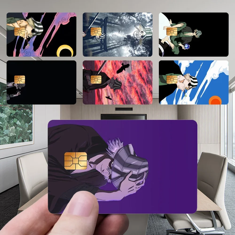 

K-Kisuke U-Urahara Anime Stickers New Cartoon Card Debit Bank Charge Card Bus Metro Waterproof Sticker Decal Decoration