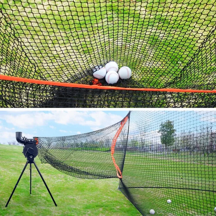 Gabbie da battuta 20 e 30 piedi per cortile, rete per attrezzature per l'allenamento di Baseball, reti da Baseball per Softball da Golf per battuta con telaio e