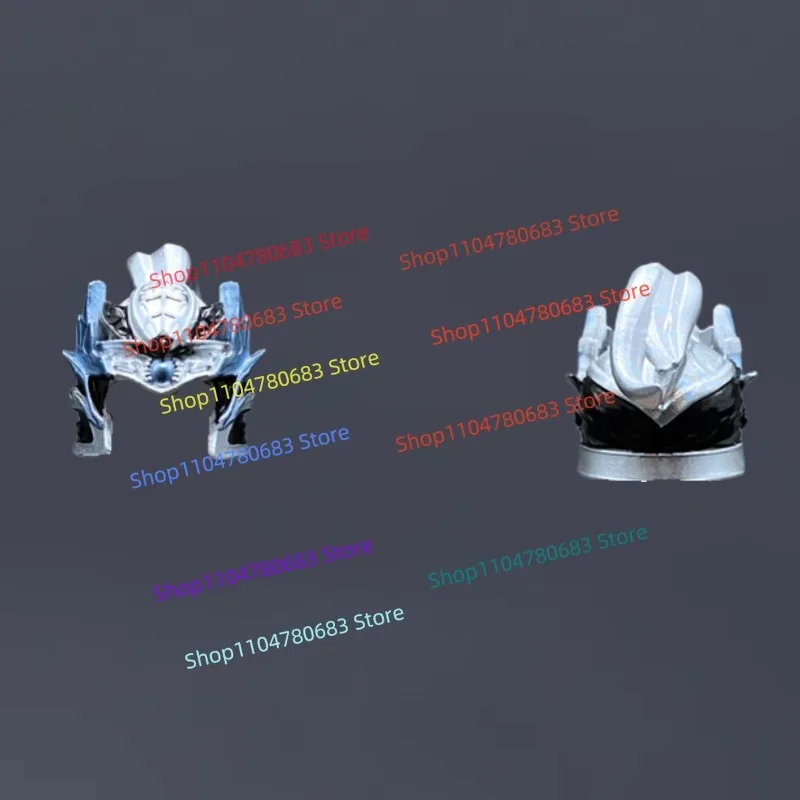 Moc blocos de construção mini figura cinco animais divinos tigre branco modelo montagem armadura acessórios exibição colecionável brinquedo presente