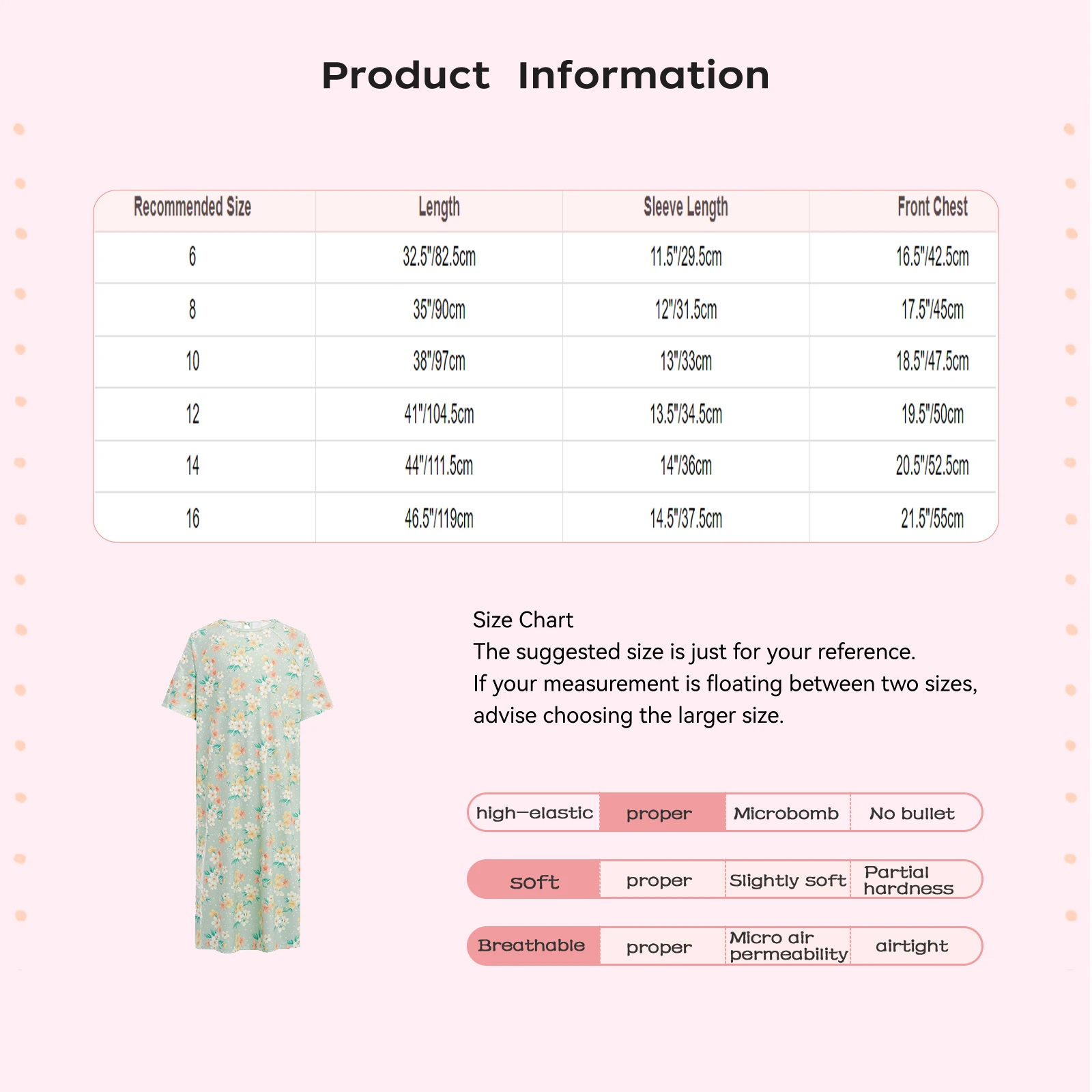 Kids Girls Robe Pediatric Medical Surgical Patient Dresses Button Short Sleeves Back Split Self-Tie Cute Printed Hospital Gown