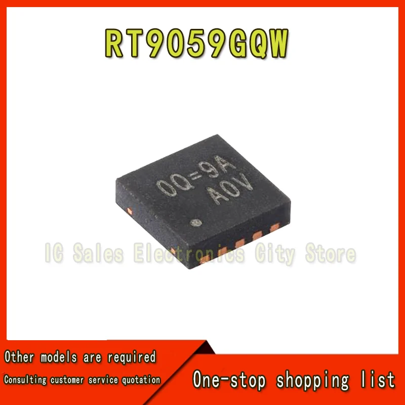 (5 pièces) 100% nouveau RT9059GQW RT9059 0Q = .. OQ = .. Chipset QFN-10