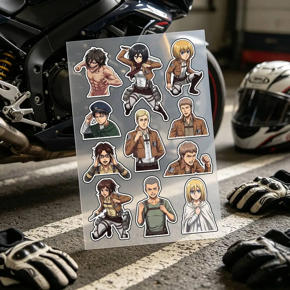 A-ttack On T-itan Stickers Auto Body Bumper Windows Motorcycle Laptop Walls Vinyl Decal Car Tuning Accessories