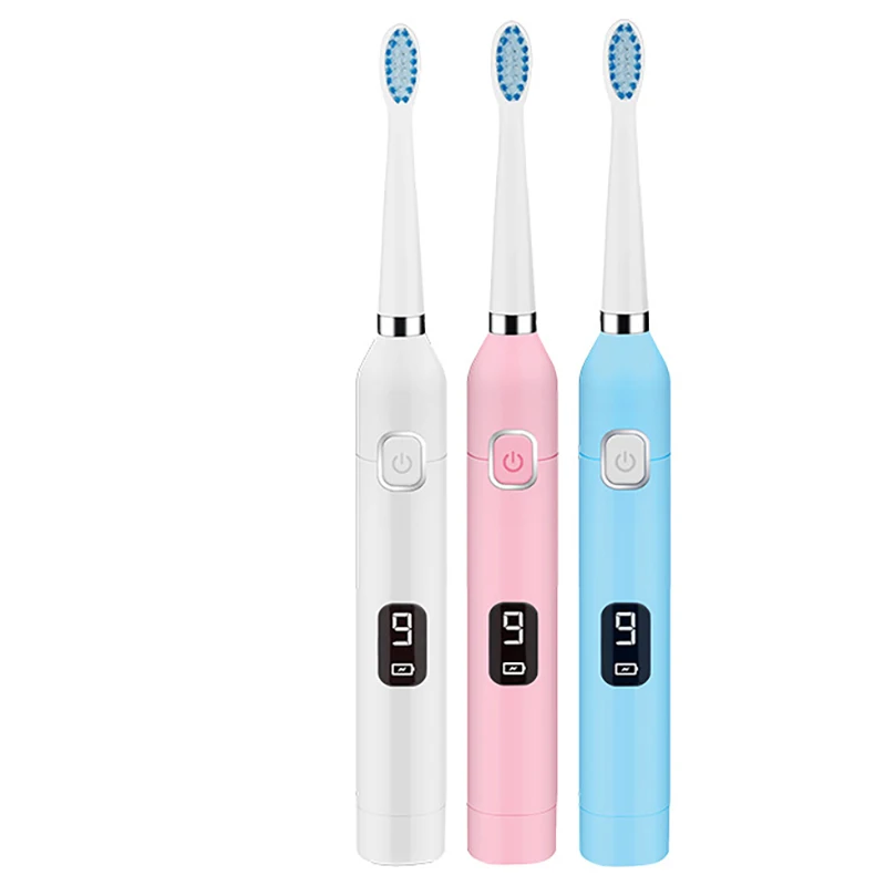 

Ultrasonic Electric Toothbrush 9 Adjustment Intelligent Charging Automatic Electric Toothbrush for Brushing And Cleansing