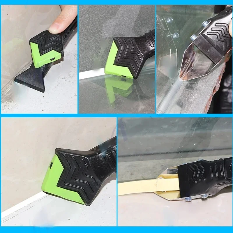 Silicone Spatula Remover Window Cleaning Tool Sealant Smooth Remover Squeegee Caulk Organizer Silicon Scraper Smooth Grout Kit