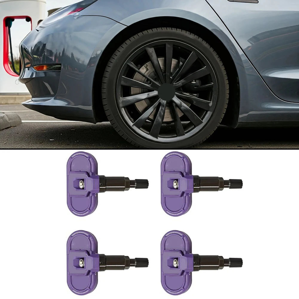 For Tesla Model 3 Y S X TPMS Sensor Wireless Pre-Programmed 4PCS Set Compatible with 1490701 00 B 01 B 01 C 2020 2025