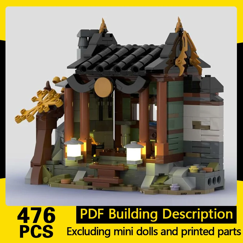 

Popular Anime Movie Model MOC Building Bricks Old Town Workshop Modular Technology Gifts Holiday Assemble Children Toys Suit