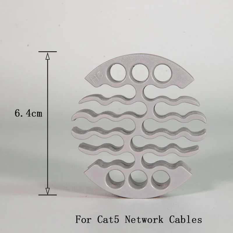 Cable Organizing Tool Network Cable Bundle Kit with Hook and Loop Fastener, Wire Comb for Data Center, Server Rooms and Machine