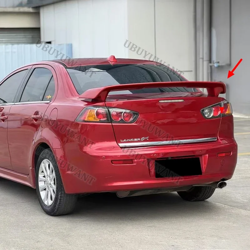 For LANCER EX Auto High Quality ABS Rear Lip Spoiler Trunk Boot Wing 1Pcs Car Styling For Mitsubishi LANCER Spoiler 2010-2016 view 5