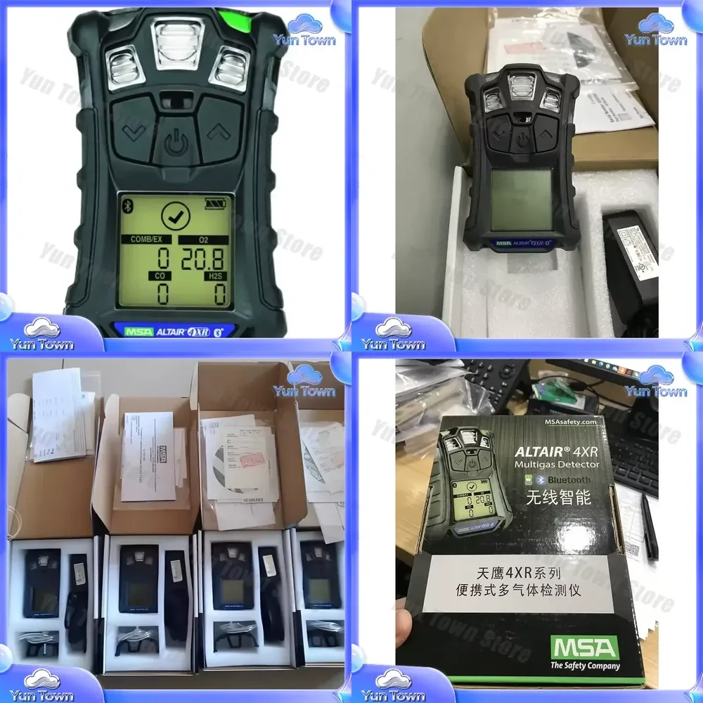 for 4XR Sky Eagle Portable 4 in 1 Gas Detector Explosion Detector for Home Office Industrial Safety Monitoring with 4X