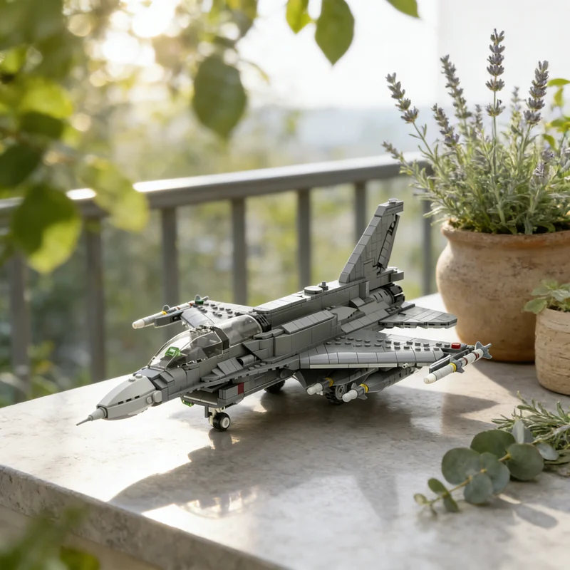 

1422pcs MOC F 16D Block 70 Creator Expert Model Building Blocks DIY Gift Creative Collectible Display Decor Premium Adult Kids