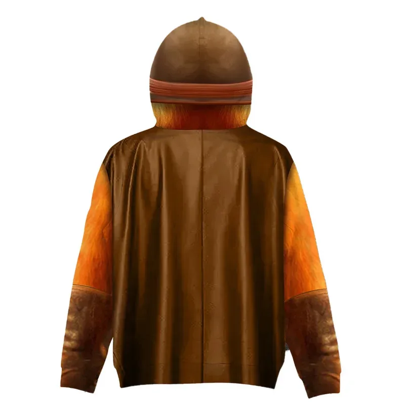 

qq023Kids Puss in Boots Cosplay Hoodie Cat Costume for Children Sweatshirt Casual Pullover Outfits Halloween Carnival Su