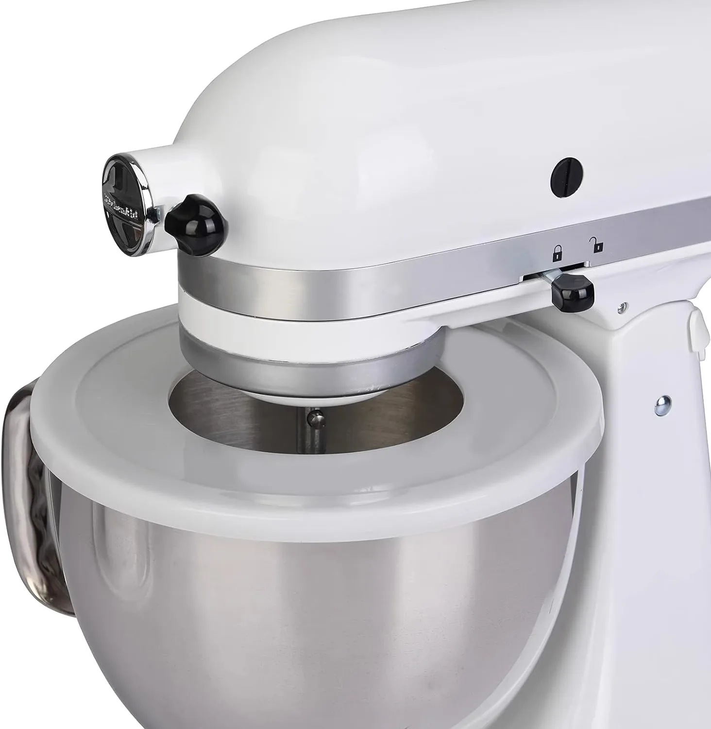 Mixer Bowl Cover for KitchenAid 4.5-5 Quart Tilt-Head Stand Mixers, Mixer Splatter Guard Lid to Prevent Spilling of Ingredients