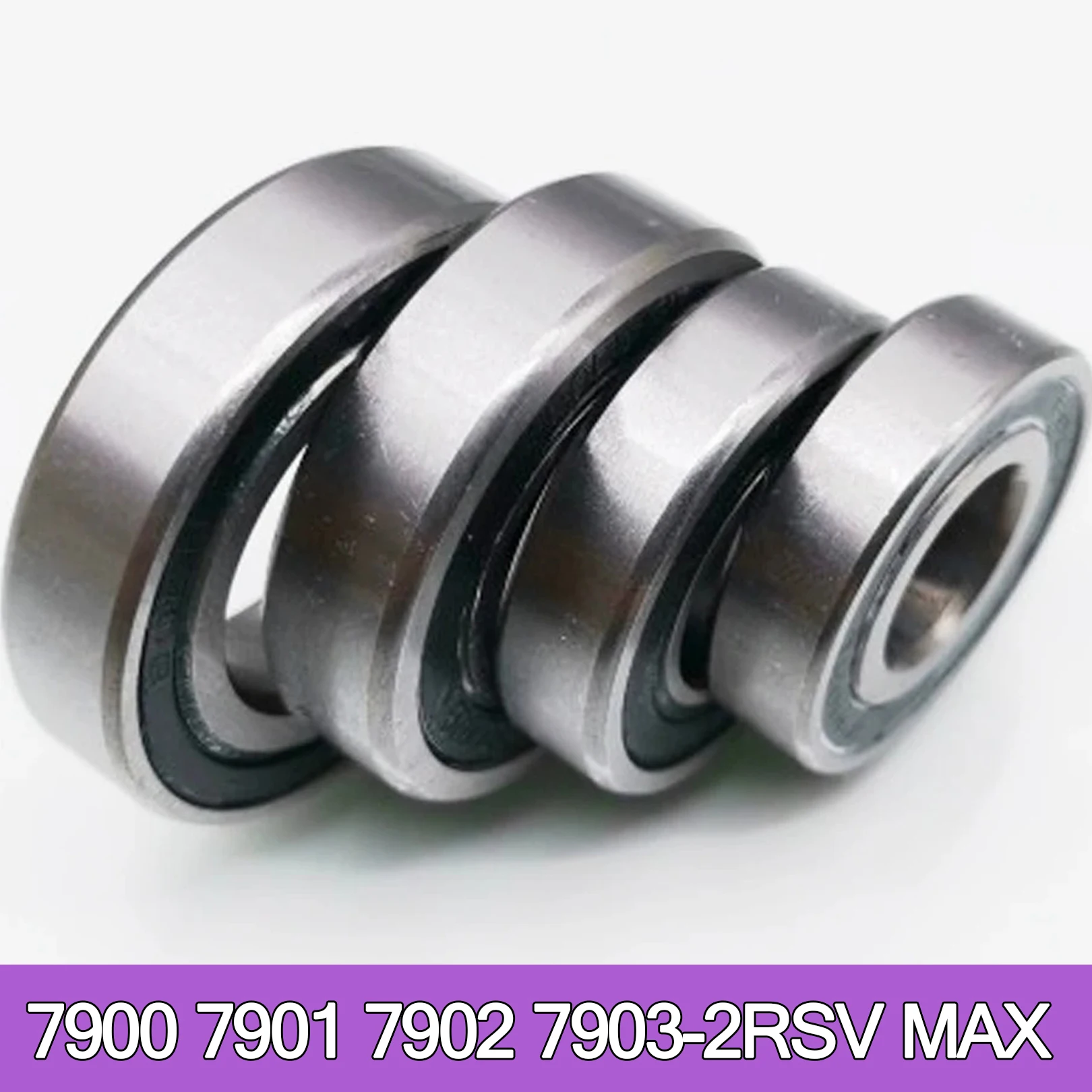 7900-2RS 7901-2RS 7902-2RS 7903-2RS MAX Bearing （4 Pcs）Full Balls Bicycle Frame Pivot Repair Parts RSV Ball Bearings